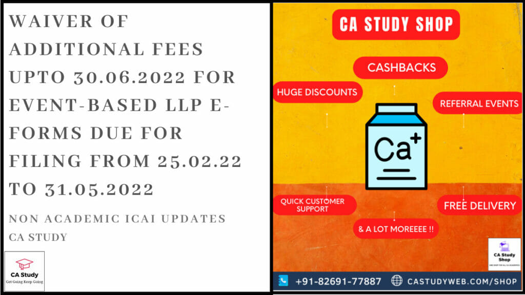 Waiver of additional fees
