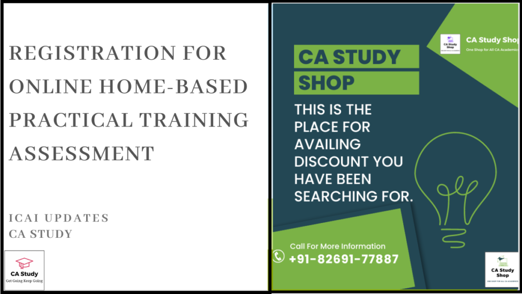 Registration for Online Home-Based Practical Training Assessment