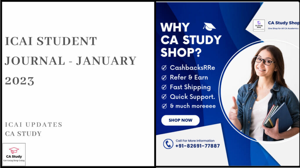 ICAI Student Journal January 2023