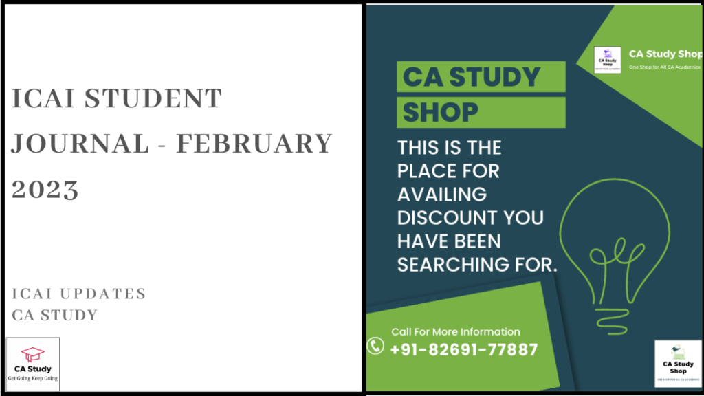 ICAI Student Journal February 2023