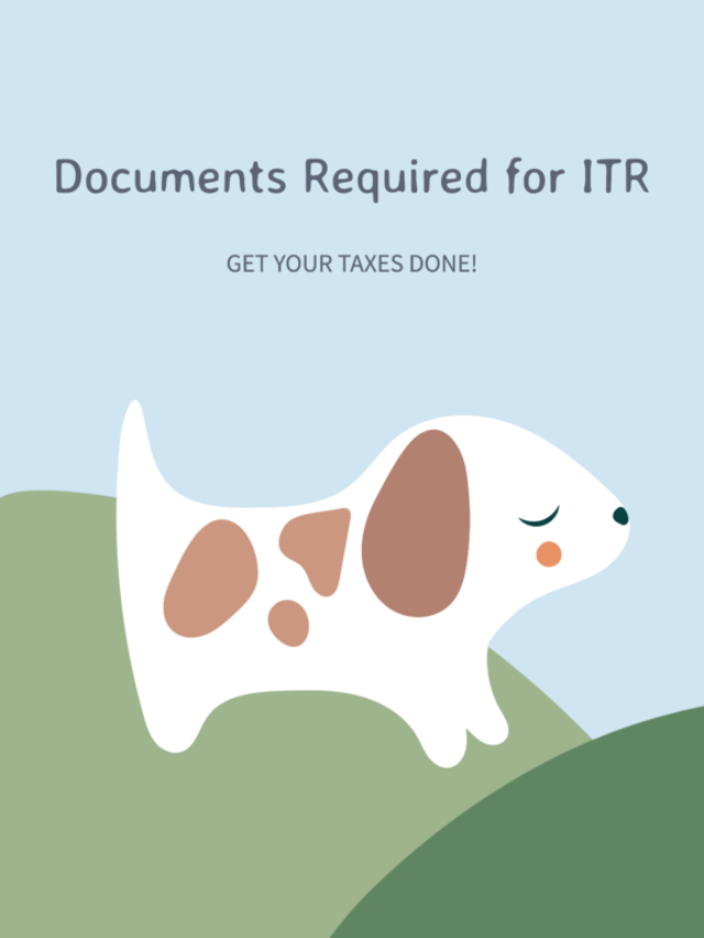 ITR filing documents checklist