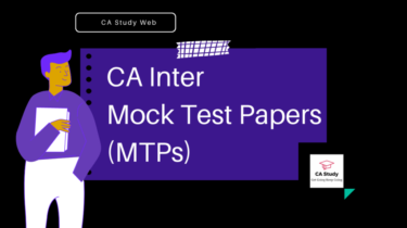 CA Inter MTP Jan 2025