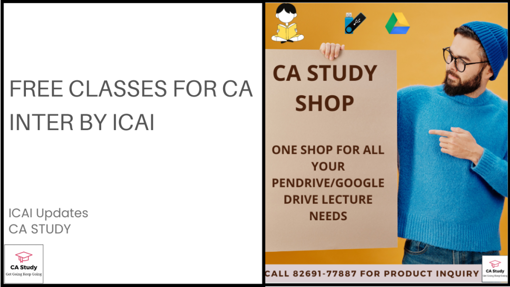 Free Classes for CA Inter Sep 2025 Exams