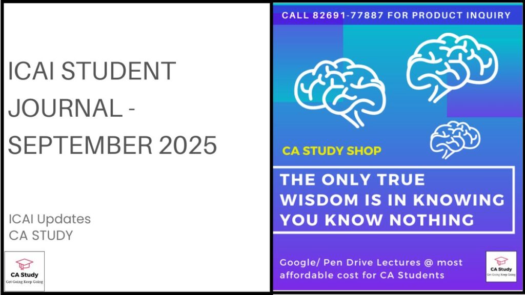 ICAI Student Journal - September 2025