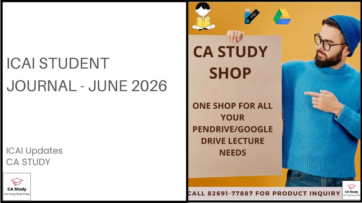 ICAI Student Journal June 2026
